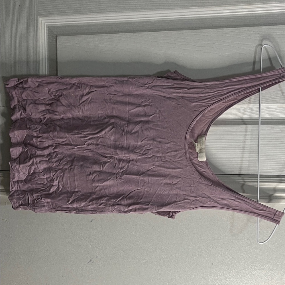 Women's Purple Sleeveless Top